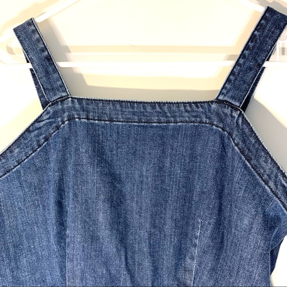 SOLD Universal Thread Denim Bib Dress - Picture 5 of 11